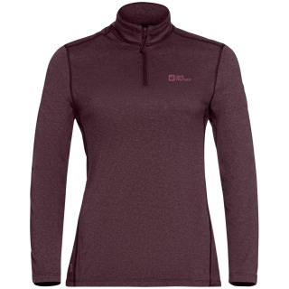 Jack Wolfskin Sky Thermal Half Zip Damen T-Shirt