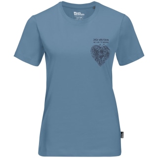 Jack Wolfskin Discover Heart Damen T-Shirt