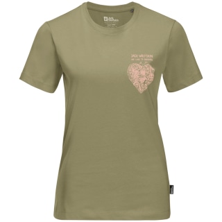 Jack Wolfskin Discover Heart Damen T-Shirt
