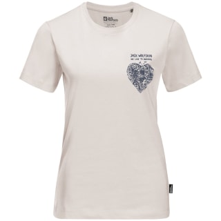 Jack Wolfskin Discover Heart Damen T-Shirt