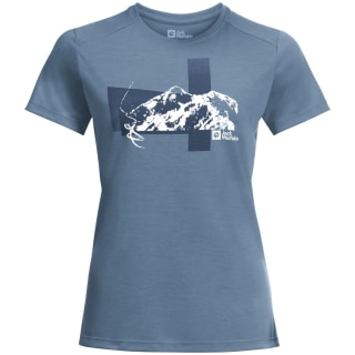 Jack Wolfskin Vonnan Graphic Damen T-Shirt