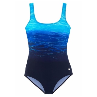 Lascana Batik Damen Badeanzug
