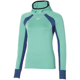 Mizuno Warmalite Hooded LS Damen Kapuzensweater