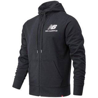 New Balance NB Essentials Stacked Full Zip Hoodie Herren Schlupfjacke