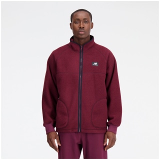 New Balance Athletics Polar Fleece Full Zip Herren Jacke