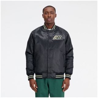 New Balance Athletics Varsity Satin Bomber Herren Jacke