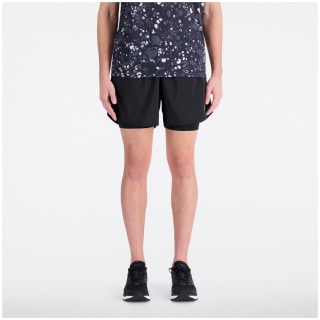 New Balance Accelerate Pacer 5 Inch 2-In-1 Herren Shorts