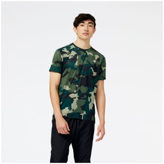 New Balance Printed Accelerate Short Sleeve Herren T-Shirt