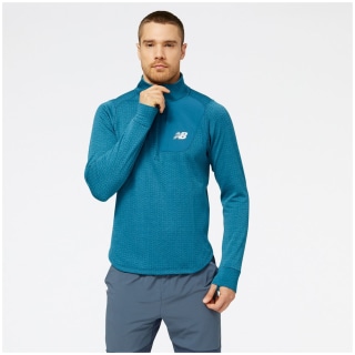 New Balance NB Heat Grid Half Zip Herren T-Shirt