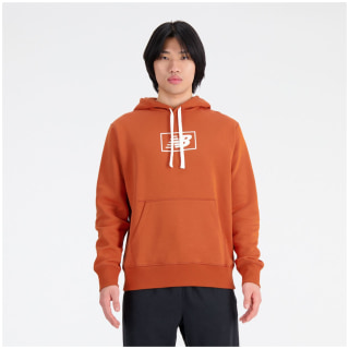 New Balance Essentials Brushed Back Herren Kapuzensweater
