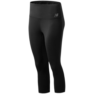 New Balance Sport High Waisted Capri Damen Tights