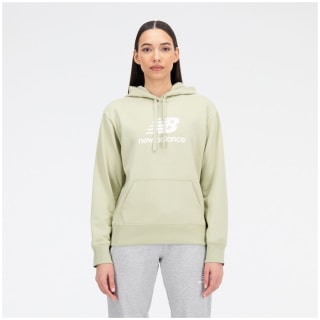 New Balance NB Essentials Stacked Logo Hoodie Damen Kapuzensweater