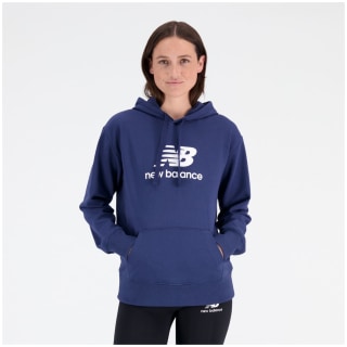 New Balance NB Essentials Stacked Logo Hoodie Damen Kapuzensweater