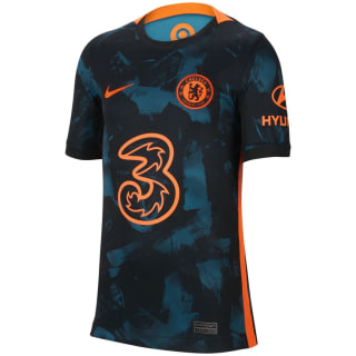 Nike Chelsea FC lsea FC 2021/22 Stadium Third Dri-FIT Kinder Kurzarmtrikot