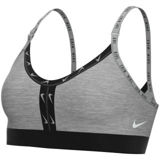Nike Dri-FIT Indy Light-Support Padded Logo Tape Damen Bustier