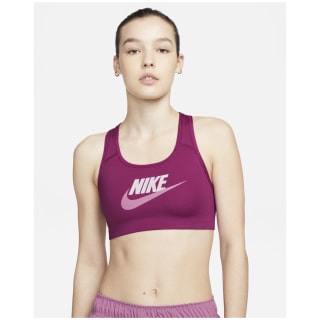 Nike Dri-FIT Swoosh Medium-Support Non-Padded Graphic Damen Bustier