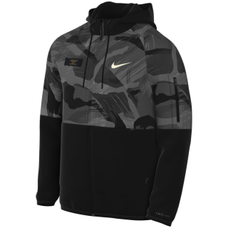 Nike Dri-FIT Full-Zip Camo Fitness Herren Unterjacke