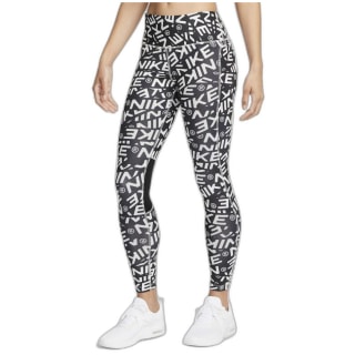 Nike Dri-Fit Fast Mid-Rise Allover Print Damen Tights