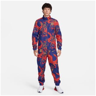 Nike FC Barcelona NSW CE TRK Suit WVN BSC Herren Trainingsanzug