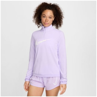 Nike Swoosh Dri-Fit 1/2-Zip Mid Layer Damen T-Shirt