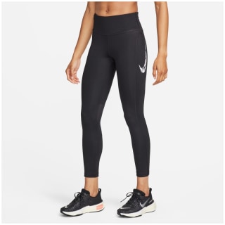 Nike Swoosh Fast Mid-Rise 7/8 Damen Tights