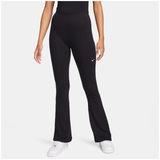 Nike Sportswear Chills Mini-Ribbed Mid-Rise Flared Damen Tights