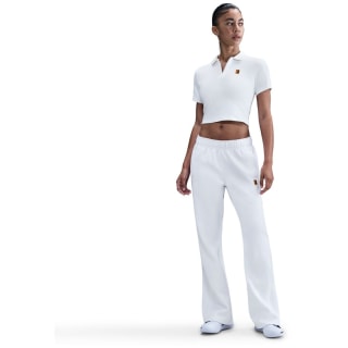 Nike Court Heritage Cropped Damen T-Shirt