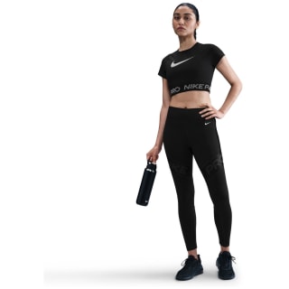Nike Pro Dri-Fit Cropped Graphic Damen T-Shirt