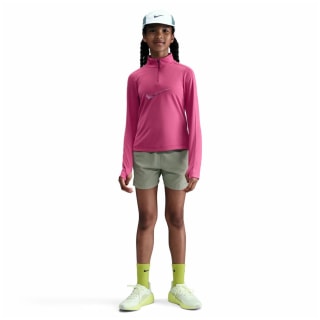Nike Pro Dri-Fit 1/4-Zip Mädchen T-Shirt