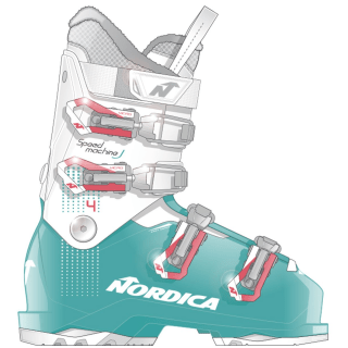 Nordica Speedmachine J 4 Kinder Alpinskischuhe