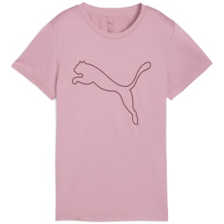 Puma TAD Essential Heather Logo Damen T-Shirt
