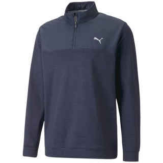 Puma Cloudspun Colorblock 1/4 Zip Herren Pullover