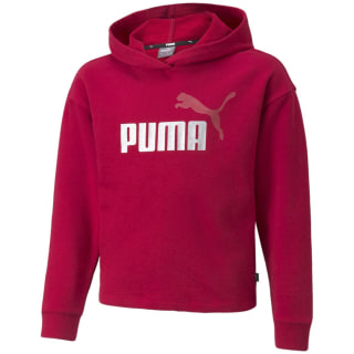 Puma Ess+ Logo Cropped Mädchen Kapuzensweater