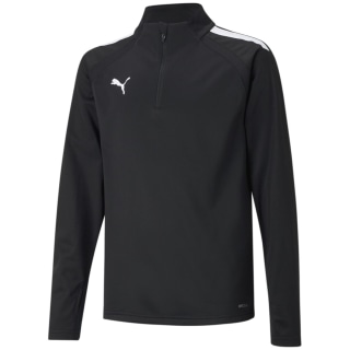 Puma TeamLIGA 1/4 Zip Top Kinder Sweatshirt