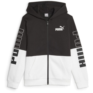Puma Power Colorblock Full-zip Fl Jungen Kapuzensweater