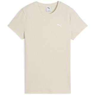 Puma ESS Elevated Rib Damen T-Shirt