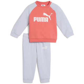 Puma Minicats ESS Raglan Crew Set FL INF Kinder Anzug