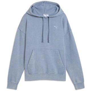 Puma ESS Elevated Relaxed Wash FL Damen Kapuzensweater