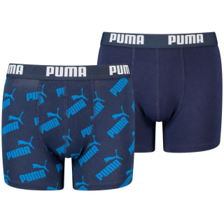 Puma Boys Aop Boxer 2er-Pack Kinder Unterhose
