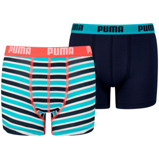 Puma Boys Basic Boxer Printed Strip Kinder Unterhose