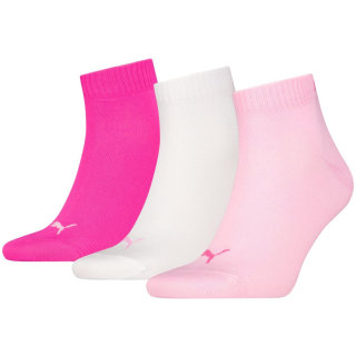 Puma Quarter Plain 3er Pack Unisex Socken