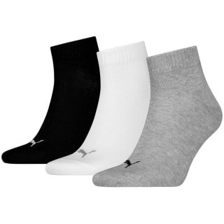 Puma Quarter Plain 3er Pack Unisex Socken