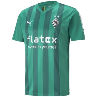 Puma Borussia Mönchengladbach Away Replica With Sponsor Herren Trikot