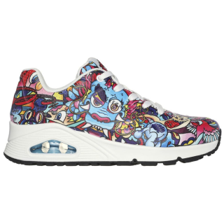 Skechers Uno - Color Doodle Damen Freizeitschuhe