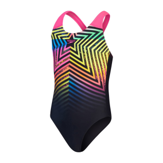 Speedo Digital Placement Splashback Damen Badeanzug