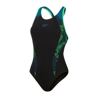 Speedo Placement Laneback Damen Badeanzug