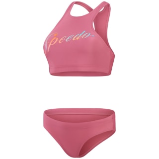Speedo Logo Volley 2 Peice Damen Badeanzug