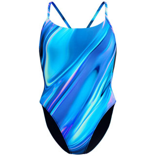 Speedo Printed Racerback Damen Schwimmanzug