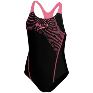 Speedo Medley Logo Medalist Mädchen Schwimmanzug