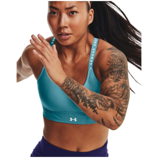 Under Armour UA Infinity Mid Covered Damen Sport-BH